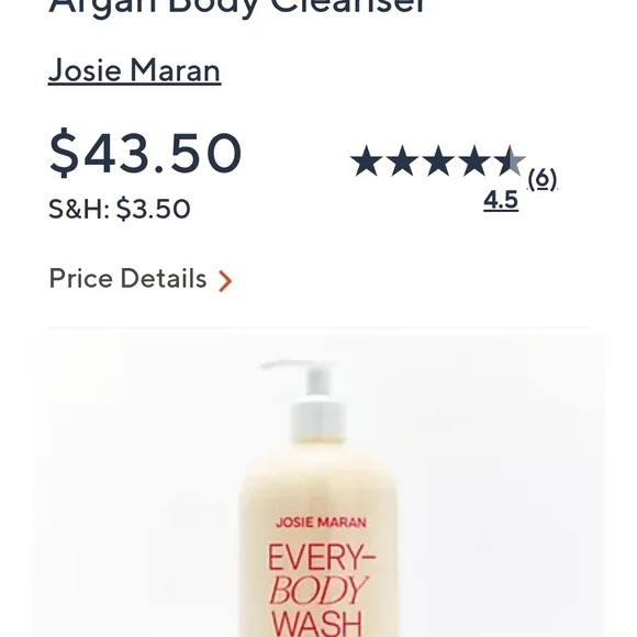 New Josie Maran Everybody Wash Now! - 16oz  Juicy Fruits - Picture 2 of 7